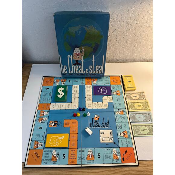Lie, Cheat & Steal, The Game of Political Power ! 1971 Retired! Relevant today! - Picture 3 of 16